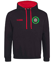 Hoodie (Black w/ Red) - Childs